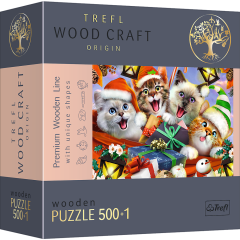 Пазли дерева из дерева - (500 + 1 ELM) - Рождественские печати