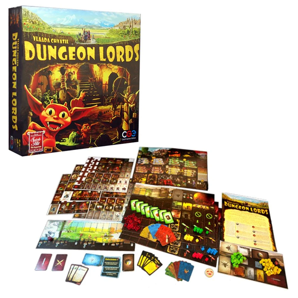 Настольная игра Czech Games Edition Лорды Подземелий (Dungeon Lords)  (англ.) Купить по цене 2301 грн грн. в Украине | Интернет-Магазин ROZUM