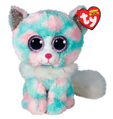 Дитяча іграшка м’яконабивна TY Beanie Boos 37288 Кіт "OPAL" 25 см