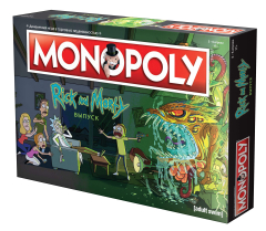 Настільна гра Hobby World Монополія. Рік та Морті (503386)