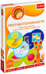Настільна гра Trefl Перші відкриття. Протилежності (1105)