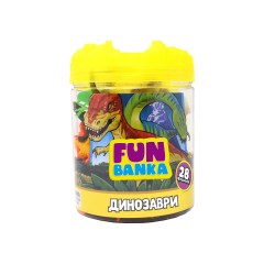 Ігровий міні-набір Fun Banka Динозаври (320387-UA)