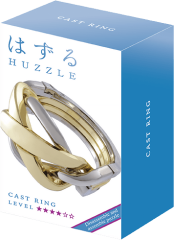 Металлическая головоломка Huzzle 4* Перстень (Huzzle Ring)