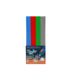 Набір стрижнів 3Doodler Мікс 2 (24 шт: Синій, Зелений, Червоний, Сірий) (3DS-ECO-MIX2-24)