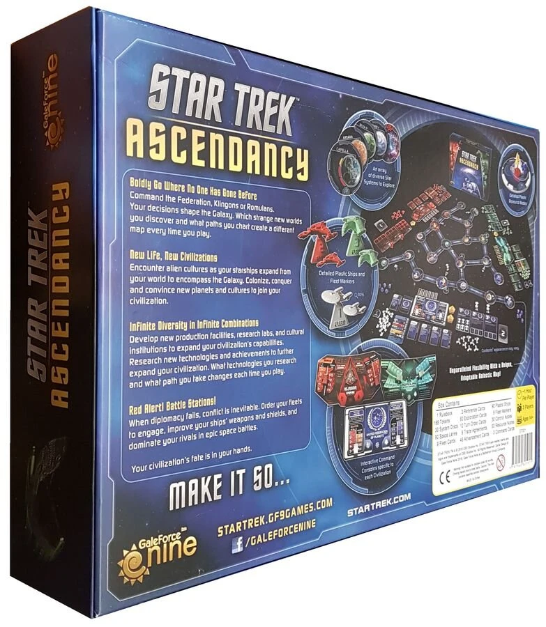 Звездный путь: Господство (Star Trek: Ascendancy) (англ.) – Настольная игра