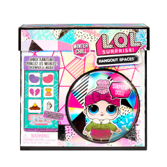 Игровой набор с куклой L.O.L. Surprise! Маленькие комнатки - Шале с камином Милой Крошки (576624)