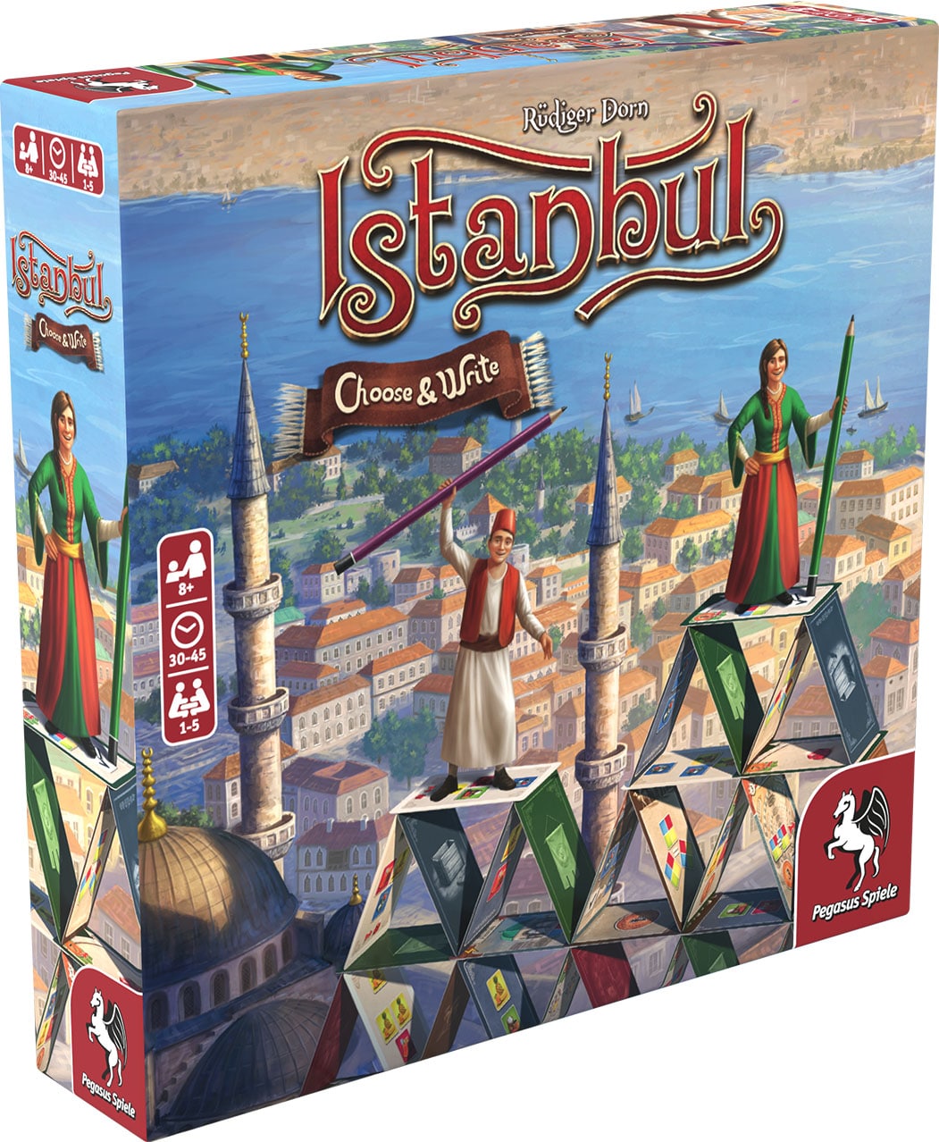 Стамбул: Вибери та запиши (Istanbul: Choose & Write) (EN) Pehasus Spiele - Настільна гра