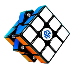 Кубик 3х3 Ganspuzzle 356 X Numerical IPG (Черный)