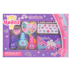 MARTINELIA SUPER GIRL COMPLETE NAIL ART KIT набiр для нігтів, арт. 11911