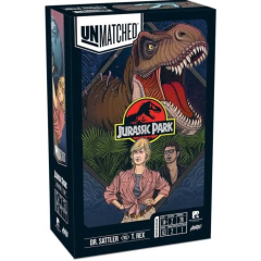Unmatched: Jurassic Park – Dr. Sattler vs. T. Rex (EN) IELLO - Настільна гра