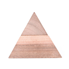 Деревʼяна головоломка Заморочка XL Пірамідка з 2-х частин