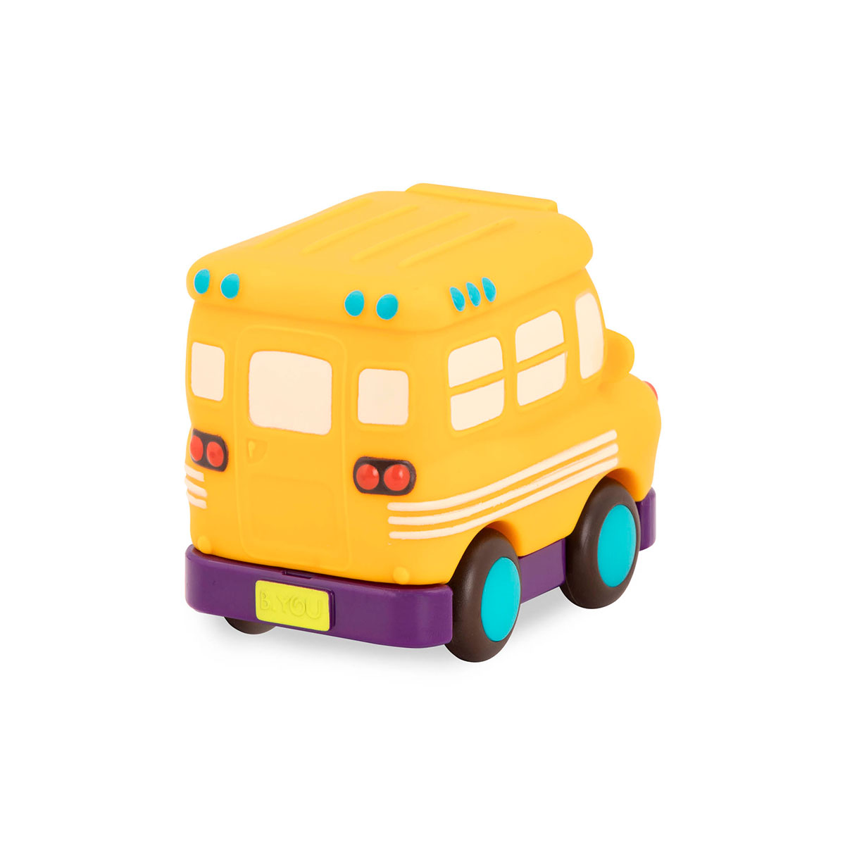 Машинка инерционная Battat "Забавный автопарк" - Школьный автобус (BX1495Z)