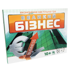 Настільна гра Strateg Великий Бізнес економічна українською мовою (30452)