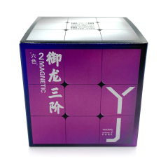 Кубик 3х3 YJ YuLong V2 (цветной) магнитный