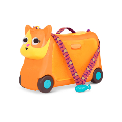 Детский чемодан-каталка для путешествий Battat Котик-турист (LB1759Z)