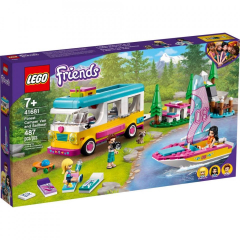 Конструктор LEGO Лісовий будинок на колесах та яхта (41681)