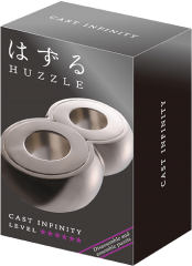 Металлическая головоломка Huzzle 6* Бесконечность (Huzzle Infinity)