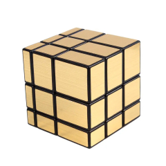 Кубик 3x3 QiYi Mirror with Golden (Зеркальный золотой)