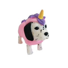 Стретч-игрушка в виде животного Dress Your Puppy s1 - Щенок в костюмчике (далматин-единорог) (0222-11)