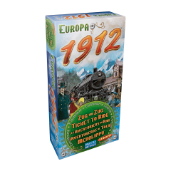 Настільна гра Days of Wonder Квиток на поїзд. Європа 1912 (дод) (Ticket to Ride. Europe 1912. Expansion MULTI) (англ.)