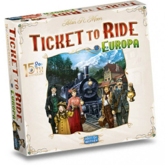 Настільна гра Ticket to Ride: Europe 15th Anniversary (англ)