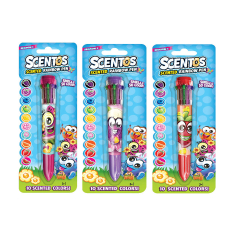 Многоцветная ароматная шариковая ручка - ПАСХАЛЬНЫЕ КРАСКИ (10 цветов)