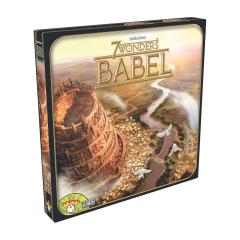 Настільна гра Asmodee 7 Чудес. Вавілон (Додаток) (7 Wonders. Babel) (англ.)