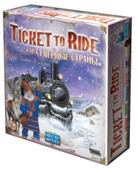 Настільна гра Hobby World Ticket to Ride: Північні країни (1702)