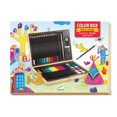 DJECO Набор для рисования Цветная коробка