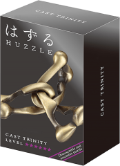 Металлическая головоломка Huzzle 6 Тринити (Huzzle Trinity)