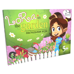 Настольная игра Strateg Lora in the Garden на русском языке (30514)