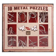 Набір головоломок Eureka 3D Puzzle 10 Metal Puzzle Eureka