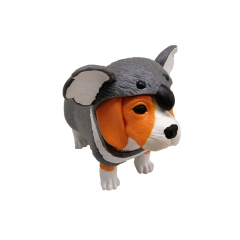 Стретч-игрушка в виде животного Dress Your Puppy s1 - Щенок в костюмчике (бигль-коала) (0222-9)