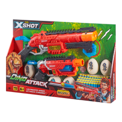 Набір бластерів X-Shot dino combo pack (2 середніх яйця, 4 маленьких яйця, 48 патронів) (4859)