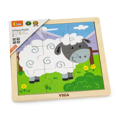Деревянная головоломка Viga Toys Sheep, 9 e. (51437)