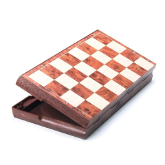 Настільна гра UB Шахи складні магнітні 2 в 1 (31х31) (4856-С)
