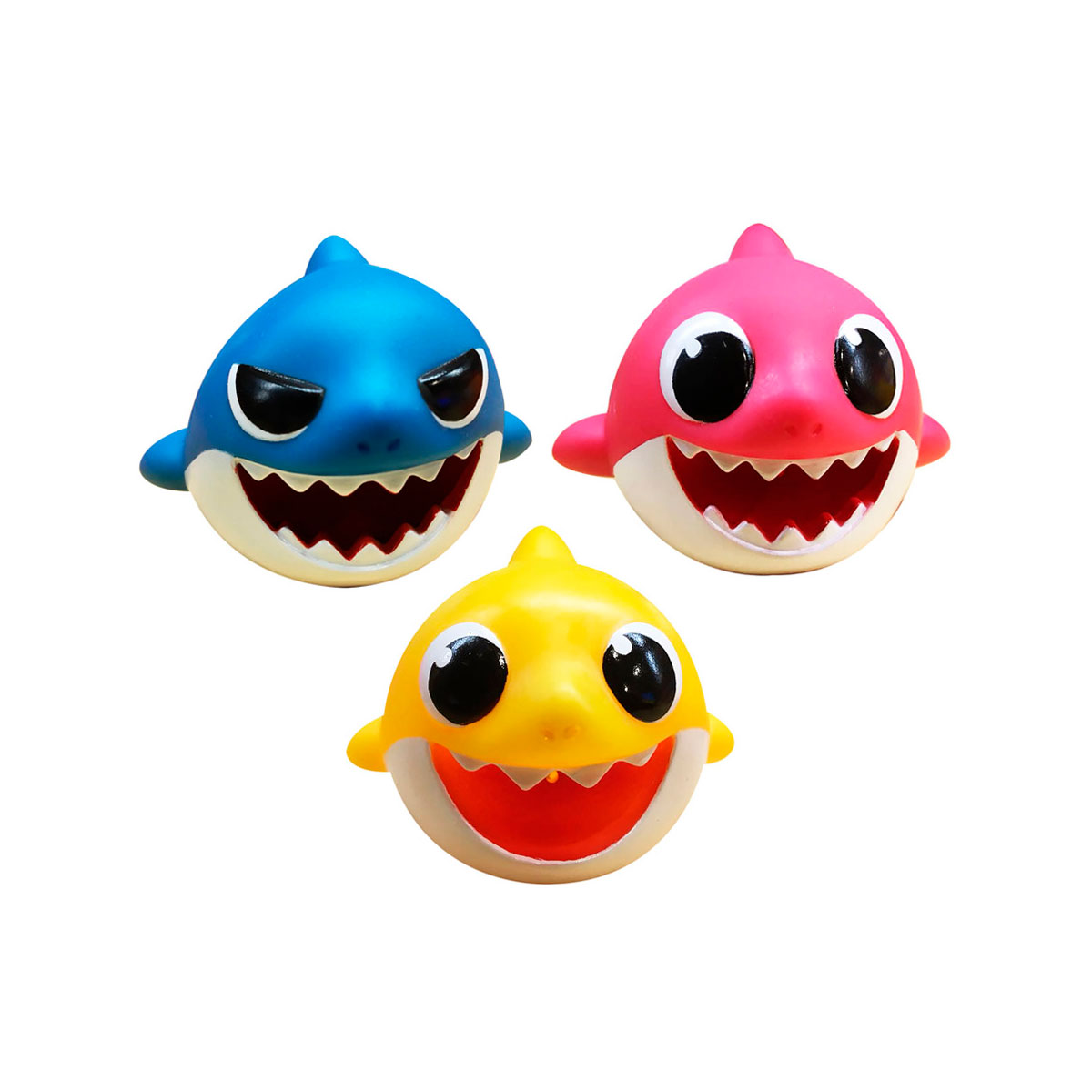 Набор игрушек-брызгунчиков Baby Shark Весёлая семья (3 шт.) (SFBT-1100)