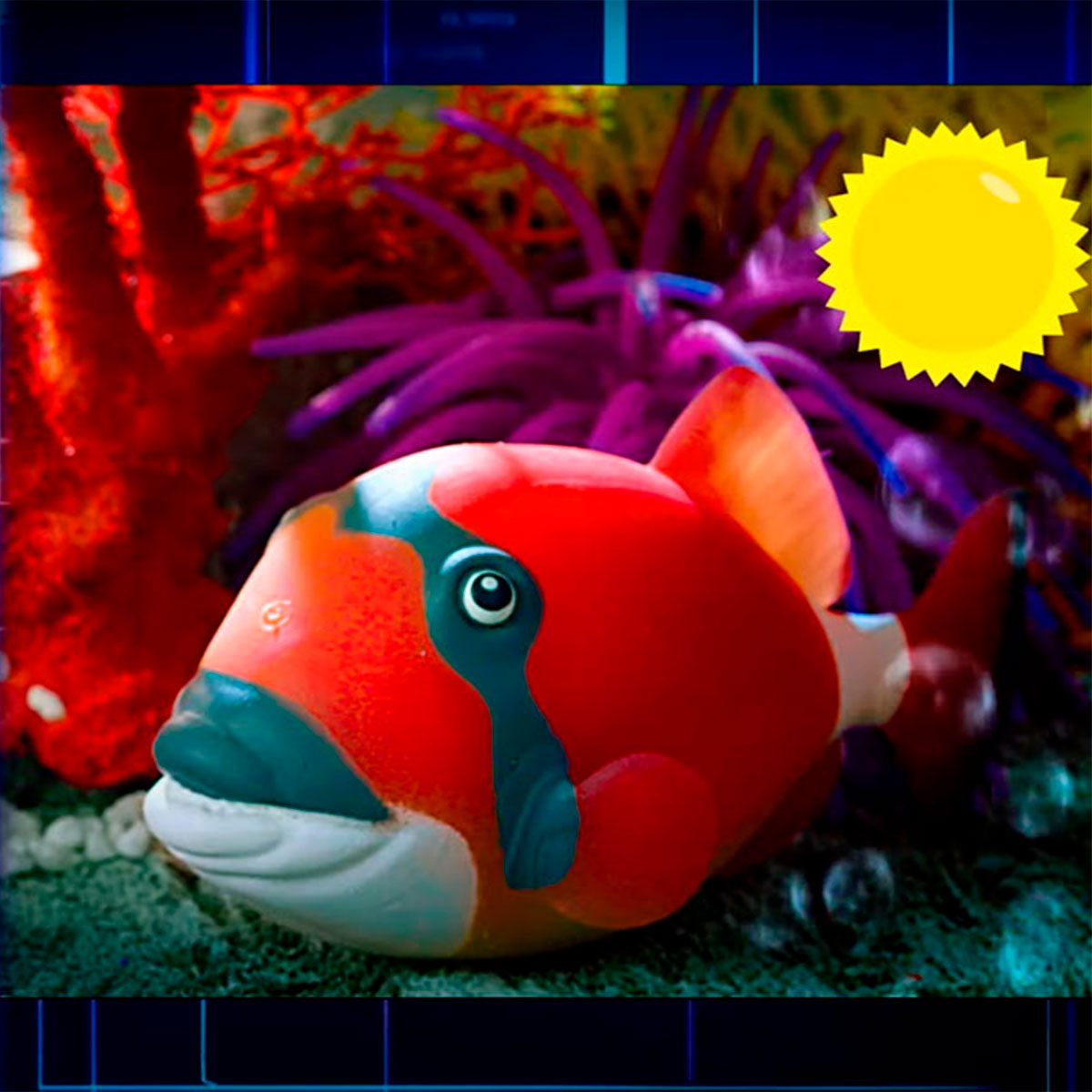 Стретч-игрушка в виде животного #sbabam Повелители тропических рифов (в ассорт) (T144-2018)