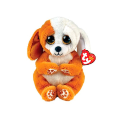 Детская мягкая игрушка TY Beanie Bellies "Рыжая собачка" / "RUGGLES"
