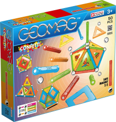 Магнитный конструктор Geomag Confetti 50 детали