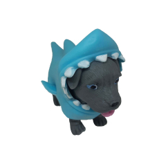 Стретч-игрушка в виде животного Dress Your Puppy s1 - Щенок в костюмчике (питбуль-акула) (0222-3)