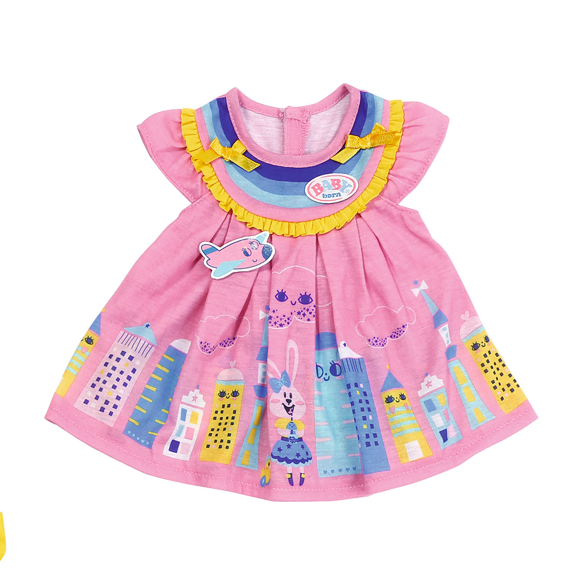 Одежда для куклы BABY born Милое платье (розовое) (828243-1)