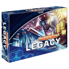 Настольная игра Z-Man Games Пандемия. Наследие. Сезон 1 (Синяя коробка) (Pandemic. Legacy. Season 1) (Blue Version) (англ.)