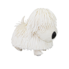 Інтерактивна іграшка Jiggly Pup Пустотливий Цуценя (Білий) (JP001-WB-W)