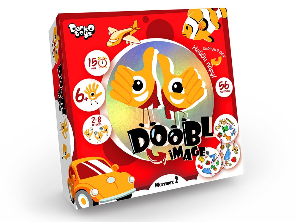 Доббль Картинки Muiltibox 2 (Doobl Image) (RU) Danko Toys - Настольная игра (DBI-01-02)