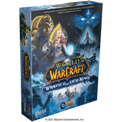 World of Warcraft: Гнев Короля Лича (World of Warcraft: Wrath of the Lich King Board Game) (EN) Z-Man Games - Настольная игра