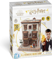 Магазин волшебных палочек Олливандера Пазл 3D Гарри Поттер (Ollivander Wand Shop Set 3D puzzle Harry Potter) 4D Puzz