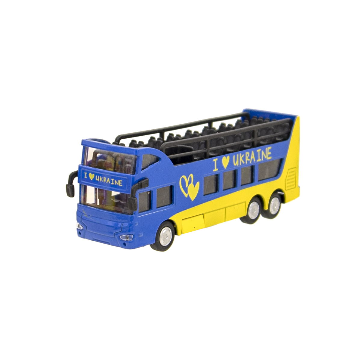 Модель модель – №Автобус Двухэтажный Украина№ (инерц. механ.) Автобус Двухэтажный Украина (SB-16-21-UKR)