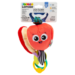 Soft Lamaze подвеска игрушка яблоко с резаком (L27383)