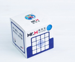 Кубик 4х4 Shengshou Mr. M(черный) магнитный